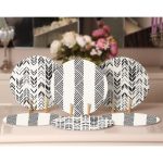 6'lı Özel Tasarım İskandinav Çizimli Servis Altlığı & Supla Realhomes