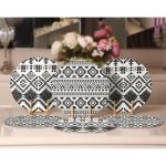 6'lı Özel Tasarım İskandinav Motifli Servis Altlığı & Supla Realhomes