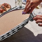 6'lı Özel Tasarım İskandinav Çizimli Servis Altlığı & Supla Realhomes