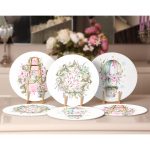 6'lı Çiçek Demetleri Özel Tasarım Servis Altlığı & Supla Realhomes