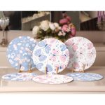 6'lı Renkli Kelebekler Özel Tasarım Servis Altlığı & Supla Realhomes