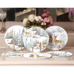 - Supla6li-Set554-Gorsel2 - Realhomes 6'lı Geyikli Bağ Evi Kış Temalı Servis Altlığı & Supla Realhomes