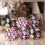 6'lı Renkli Gül Tasarımlı Servis Altlığı & Supla Realhomes