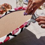 6'lı Renkli Gül Tasarımlı Servis Altlığı & Supla Realhomes