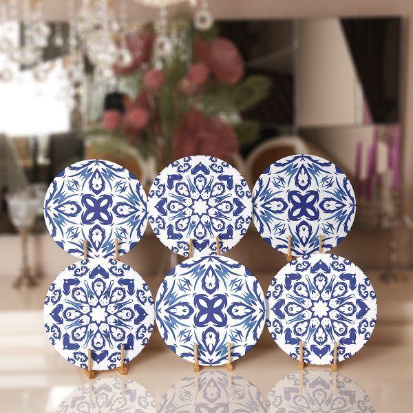 - Supla6li-Set60-Gorsel1 - Realhomes  6'lı Geyik & Kırmızı Renkli Yılbaşı Temalı Servis Altlığı & Supla Realhomes