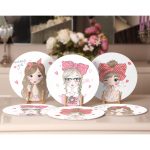 6'lı Make Up Girl Özel Tasarım Servis Altlığı & Supla Realhomes