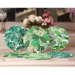 6'lı 3D Yaprak Tasarımlı Servis Altlığı & Supla Realhomes