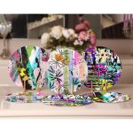 6'lı Renkli Karmaşık Tasarımlı Servis Altlığı & Supla Realhomes