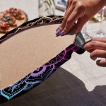 6'lı Neon Renkli Göz & Mandala Tasarımlı Servis Altlığı & Supla Realhomes