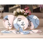 - Supla6li-Set83-Gorsel2 - Realhomes 6'lı Pastel Renkli Onedraw Özel Tasarımlı Servis Altlığı & Supla Realhomes