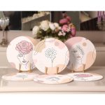 - Supla6li-Set87-Gorsel2 - Realhomes 6'lı Onedraw Silüet & Gül Tasarımlı Servis Altlığı & Supla Realhomes