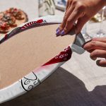 6'lı Kırmızı Yelpazeli Japon Kadın Özel Tasarım Servis Altlığı & Supla Realhomes