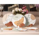 - Supla6li-Set95-Gorsel2 - Realhomes 6'lı Kahve Soft Renkli Onedraw Özel Tasarım Servis Altlığı & Supla Realhomes