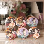 - Supla6li-Set98-Gorsel1 - Realhomes 6'lı Japon Kadın Tasarımlı Servis Altlığı & Supla Realhomes