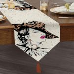 - UcgenRunner-5104-Gorsel1 - Realhomes Realhomes Özel Tasarım Dijital Baskılı Modern Püsküllü Şönil Üçgen Runner Realhomes