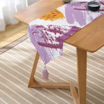 - UcgenRunner-5746-Gorsel2 - Realhomes RealHomes Dijital Baskılı Özel Tasarım Püsküllü Şönil Üçgen Runner Realhomes