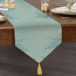 - UcgenRunner-6769-Gorsel1 - Realhomes  Realhomes Özel Tasarım Dijital Baskılı Modern Püsküllü Şönil Üçgen Runner Runner Realhomes