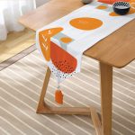 - UcgenRunner-7379-Gorsel2 - Realhomes Realhomes Özel Tasarım Dijital Baskılı Modern Püsküllü Şönil Üçgen Runner Realhomes