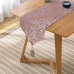 - UcgenRunner-7454-Gorsel2 - Realhomes Soft Renkli Zebra Desen Tasarımlı Dijital Baskılı Dekoratif Püsküllü Şönil Üçgen Runner Realhomes