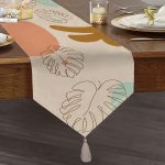 - UcgenRunner-7477-Gorsel1 - Realhomes Realhomes Özel Tasarım Dijital Baskılı Modern Püsküllü Şönil Üçgen Runner Realhomes