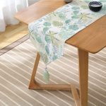 - UcgenRunner-8784-Gorsel2 - Realhomes Realhomes Beyaz Zemin Üzerinde Deniz Yıldızı Desenli Dijital Baskılı Özel Tasarım Püsküllü Şönil Üçgen Runner Realhomes