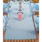 4+1 Dijital Baskılı Özel Tasarım Modern Amerikan Servis & Runner Seti Realhomes