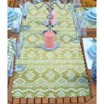 - ServisRunner-Set112-Gorsel2 - Realhomes 4+1 Altın Varaklı Tüy Kombinli Amerikan Servis & Runner Seti Realhomes