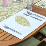 - ServisRunner-Set112-Gorsel3 - Realhomes 4+1 Altın Varaklı Tüy Kombinli Amerikan Servis & Runner Seti Realhomes