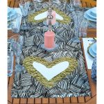 - ServisRunner-Set114-Gorsel2 - Realhomes 4+1 Gold Detaylı Stay With Me Yazı Tasarımlı Amerikan Servis & Runner Seti Realhomes