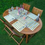 4+1 Beyaz Zeminli Gold Detaylı Geometrik Çizimli Amerikan Servis & Runner Seti Realhomes