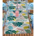 - ServisRunner-Set129-Gorsel2 - Realhomes 4+1 Renkli Yaprak Tasarımlı Amerikan Servis & Runner Seti Realhomes