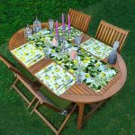 4+1 Limon Tasarımlı Amerikan Servis & Runner Seti Realhomes