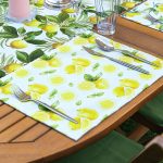 4+1 Limon Tasarımlı Amerikan Servis & Runner Seti Realhomes