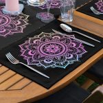 - ServisRunner-Set141-Gorsel3 - Realhomes 4+1 Renkli Mandala Desen Tasarımlı Amerikan Servis & Runner Seti Realhomes