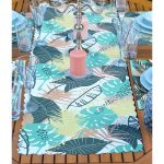 - ServisRunner-Set142-Gorsel2 - Realhomes 4+1 Renkli Yaprak Tasarımlı Amerikan Servis & Runner Seti Realhomes