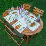 4+1 Soyut Renk Temalı Amerikan Servis & Runner Seti Realhomes