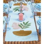 4+1 Soyut Renk Temalı Amerikan Servis & Runner Seti Realhomes