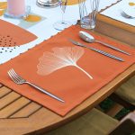 - ServisRunner-Set151-Gorsel3 - Realhomes 4+1 Beyaz Zemin Turuncu Soyut Tasarımlı Amerikan Servis & Runner Seti Realhomes