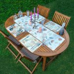 4+1 Etnik Figürlü Özel Tasarım Amerikan Servis & Runner Seti Realhomes