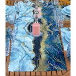 - ServisRunner-Set16-Gorsel2 - Realhomes  4+1 Mavi Mermer Tasarımlı Amerikan Servis & Runner Seti Realhomes