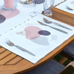 - ServisRunner-Set160-Gorsel3 - Realhomes 4+1 Soyut Renkli Bohem Motifli Amerikan Servis & Runner Seti Realhomes