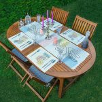 4+1 Soyut Renkli Bohem Çizimler Amerikan Servis & Runner Seti Realhomes