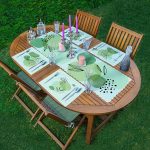 4+1 Yeşil Bohem Tasarımlı Amerikan Servis & Runner Seti Realhomes