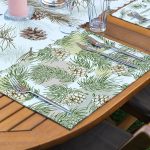 4+1 Kozalak & Yaprak Tasarımlı Amerikan Servis & Runner Seti Realhomes