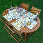 4+1 Balkabağı Motifli Amerikan Servis & Runner Seti Realhomes