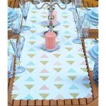 - ServisRunner-Set21-Gorsel2 - Realhomes 4+1 Renkli Çizgiler Üzerinde Gold Detaylı Amerikan Servis & Runner Seti Realhomes