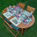 4+1 Kaktüs Tasarımlı Amerikan Servis & Runner Seti Realhomes