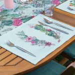 4+1 Kaktüs Tasarımlı Amerikan Servis & Runner Seti Realhomes