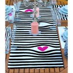 4+1 I Love You Tasarımlı Amerikan Servis & Runner Seti Realhomes