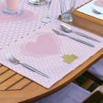 4+1 Sevgililer Günü Özel Tasarım Amerikan Servis & Runner Seti Realhomes